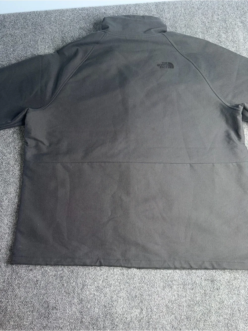 The North Face Men's Gray Full-Zip Lightweight Fleece Jacket